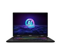 MSI Pulse 17 AI C1V Intel Core Ultra 9 185H Laptop 43.2 cm (17") Quad HD+ 16 GB DDR5-SDRAM 1 TB SSD NVIDIA GeForce RTX 4060 Wi-Fi 6E (802.11ax) Windows 11 Home Black