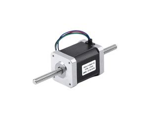 17 Non-captive stepper motor 34mm 40mm 48mm 60mm body Linear stepper motor with 100mm 200mm 300mm Tr8(300mm Tr8-8,NEMA17 34mm)