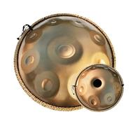 17 Note Handpan Drum, 22" D Minor Steel Hand Drum, Sensitive Touch Points, Boundless Tuning, Perfect for Various Settings, Including Street Performances, Schools