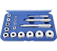 17 Piece Aluminium Wheel Bush Bearing Race & Seal Driver Set Car Garage Tool Kit with Blue Case
