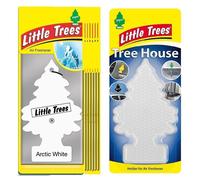24 x Arctic White Little Trees Magic Tree Car Home Air Freshener Freshner