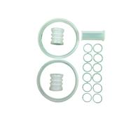 17 Pieces Accessories Seal Rings Gasket Sleeve Rings FittingsComponents Compatible for Vevor Replacements Compatible for YKF Soft Ice Cream Machines