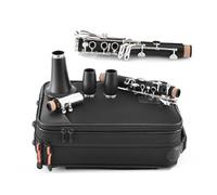 17 Silver-plated Keys Carbon Fiber Synthetic Bakelite Durable Body B Clarinet Instrument Clarinet Musical Instruments