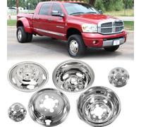 17" Stainless Steel Dually Wheel Simulator fit for 2003-2018 Dodge Ram3500