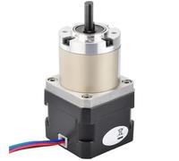 17 Stepper Motor 4-lead 0.4A 0.52N.m Planetary Gearbox Motor 17 Ratio 27:1 1Pcs