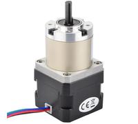 17 Stepper Motor 4-lead 0.4A 0.52N.m Planetary Gearbox Motor 17 Ratio 27:1 for DIY CNC Robot 3D Printer