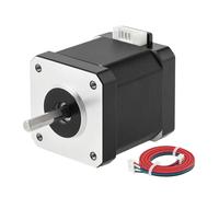 17 Stepper Motor Motor Bipolar Stepper Motor for DIY CNC 3D Printer with 1M Cable and Connector 42HS40 2A 48N.CM RUAJOGYNVM