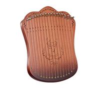 17 String Lyre Harp Portable Solid Beech Wood Harp String Musical Instrument with Tuning Wrench Picks for Beginners Adults