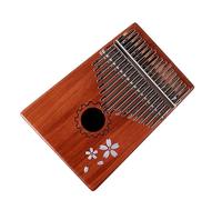 17-tone Beginner Finger Piano Instrument Mahogany Kalimba Thumb Piano With Storage Bag Thumb Piano (Color : 01)
