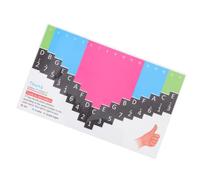 17-tone Kalimba Stickers, High Definition Musical Instrument Accessory | Self-adhesive Design, Key Identification, Beginner-friendly Installation for Educators, Professionals, Home Random Color