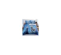 (17#, UK SINGLE 135x200cm) 3D Cartoon Bluey Bedding Set Quilt Duvet Cover Pillowcase Single Double PRESENT#