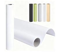 17" x 197" (5m) Brown Kraft Paper Roll - Natural Unbleached Wrapping Paper for Packing, Moving, Crafts, Table Cover | Eco-Friendly, Recyclable (white)