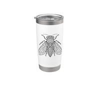 17 Year Periodical Cicada Emergence 2024 Cicada Insect Lover Stainless Steel Insulated Tumbler