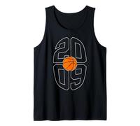 17 Years Basketball 2009 17TH Birthday Tank Top