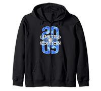17 YEARS LIMITED EDITION 2009 BASKETBALL 17TH BIRTHDAY Zip Hoodie
