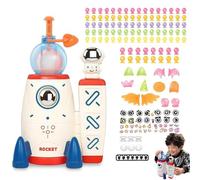 170/230PCS DIY Balloon Space Rocket Kit, Make Your Own Magic Balloon Nano Tape Bubble DIY Craft Kits, Sticker Decorated Balloons Toy, DIY Space Magic Balloons Craft Kit for Girls Boys Kids (230PCS)