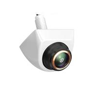 170 Degree 720P/1080P HD AHD Car Rear View Camera Universal Night Vision Vehicle Fisheye Reversing Waterproof Metal Body Car Backup Camera(White-720P)