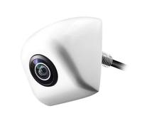 170 Degree AHD 1920x1080P White Vehicle Rear View Camera Upside Down Install Metal Body Car Reverse Fisheye Lens Backup Camera(C-Dynamic Trajectory)