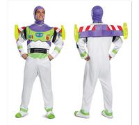 (170) Halloween Toy Story Buzz Lightyear Cosplay Costume Cartoon Doll Stage Performance Bodysuit Adults Costume Full Suits