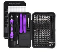 170 in 1 Precision Screwdriver Set Professional Electronics Repair Tool Kit with Portable Case Small Kit for Pc Laptop Computer Smartphones