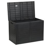170 Litre Compact Plastic Outdoor Balcony Patio Garden Storage Box Chest Crate