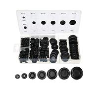 170 Pcs Rubber Grommet Firewall Hole Plug Assortment in 7 Common Sizes,Set Electrical Wire Gasket for Auto Body and Sheet Metal