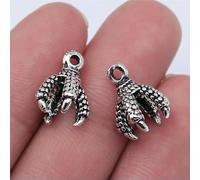 170 Pcs Tibet Silver Hawk Pendant 15X9MM C14559