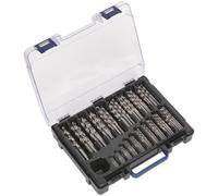 170 Piece Fully Ground HSS Drill Bit Assortment - 1mm to 10mm - Split Point Tips