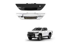 170° Wide Angle Tailgate Handle With Key-Hole NTSC Rear View Backup Pickup Truck Camera For Toyota For Hilux For Revo 2015-2021 Rear View Camera(Silvery 1)