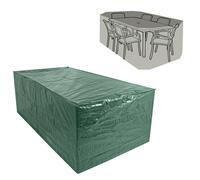 (170 x 113 x 74cm) Greenbay Rectangular Garden Furniture Cover Dustproof Anti-UV Patio Dining Set Cover for Outdoor Table and Chair
