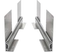 1700mm Der Slides Heavy Du 250kg 68 Inch High Mount Rail System Smooth Ball Bearings Left & Right Inllat for CABI