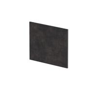 1700mm Edge/Power L Shape Square End Bath Panel - Textured Matt Metallic Slate