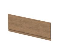 Balterley Wooden Front Bath Panel Covering with Plinth, 1700mm Bath Panel, Straight Front Bathroom Panels for Bathtub, Water Resistant Side Panels for Bathroom Baths and Soaking Tubs (Antique Oak)