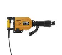 1700W Demolition Hammer Concrete Breaker Heavy Duty Orang,Demolition Hammer Drill,360° Rotatable Handle,Replaceable Bits,Multi-Heat Dissipation Holes,Lock Switch,Long Power Cord,for Forestry Seedlings