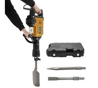 1700W Demolition Hammer, Electric Jack Hammer Concrete Breaker Heavy Duty with 3 Chisels (Flat/Point/Scraper), Anti-Vibration Handle for Concrete Removal Trenching Patio
