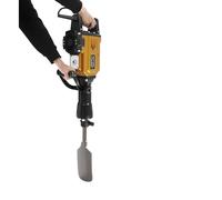 1700W Electric Demolition Jack Hammer, Electric Breaker and Tree Digger with 3 Drill bits, Concrete Breaker Pneumatic Drill with Scraping Chisel and Point Chisel