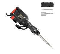 1700W Electric Heavy Duty Jack Hammer, Demolition Jack Hammer for Concrete Breaker with 1 Pickaxe and 1 Shovel, Garden Tree Digger for Trenching, Chipping, Breaking Holes in Concrete