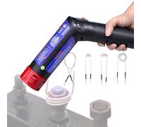 1700W Portable Flameless Induction Heater with Rotatable Handle & 4 Coils, Magnetic Induction Heating Tool for Bolt Removal and Metalwork - Includes Aluminium Case