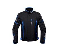 (1702-Blue Jacket, L) Waterproof Motorcycle Jacket Moto Jacket +Pants Riding Racing Motorbike Clothing Moto Suit for 4 Season