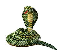 170cm/67inch Soft Stuffed Snake Toy Long Fake Snake Plush Cuddly Toy Animals Toy Kids Gift for Garden Props and Halloween Tricky Creepy Prank