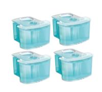 170ml JC301 JC302 Shaver Cleaning Liquid - Compatible with Philips S5000/S7000/S9000 Series - Fits Shavers with Cleaning System, Shaver Cleaning Fluid Refill for Electric Shavers(4pcs)