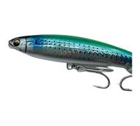 170Mm/65g Large Pencil Long Throw Fishing Lure, Pike Tackle Slow Floating, For Freshwater And Saltwater Predators(green)