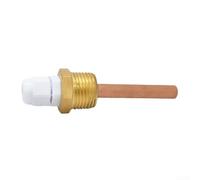 170mm and 200mm Waterproof Brass Thermometer Sleeve with External Threads Compatible with Various Sensors (200mm)