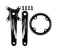 170mm Crank Arm Set 104BCD 8-12 Speed Compatible | Designed for trails, for rugged terrain, mountain biking, for enduro riding, stable power transfer