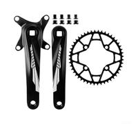 170mm Crank Arm Set 104BCD 8-12 Speed Compatible | Designed for trails, for rugged terrain, mountain biking, for enduro riding, stable power transfer