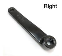 170mm Exercise Bike Crank, Iron Material with Square Hole for Left or Right Fit, Perfect for Indoor Workouts (Right)