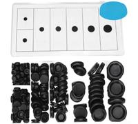 170PCS Black Rubber Grommet Kit Wire Protection(200pcs)