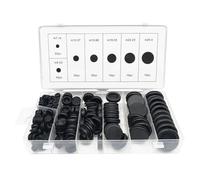 170PCS Rubber Grommet Assortment Kit Firewall Hole Plug Car Electrical Wire Gasket Kit for Wire, Plug and Cable 7 Sizes (170PCS Rubber Grommet Assortment Kit)