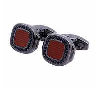 1714 Mm Shirt Cufflink for Men Rose Gold Crystal Button Lawyer Business Cuff Links for Mens Brand