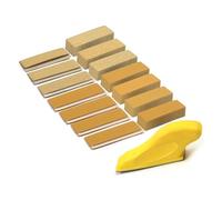 171pc Sandpaper Finger Sander Set For Small Projects Craft Polishing Tool Perfect For And Polishing 30x93mm Home Renovation